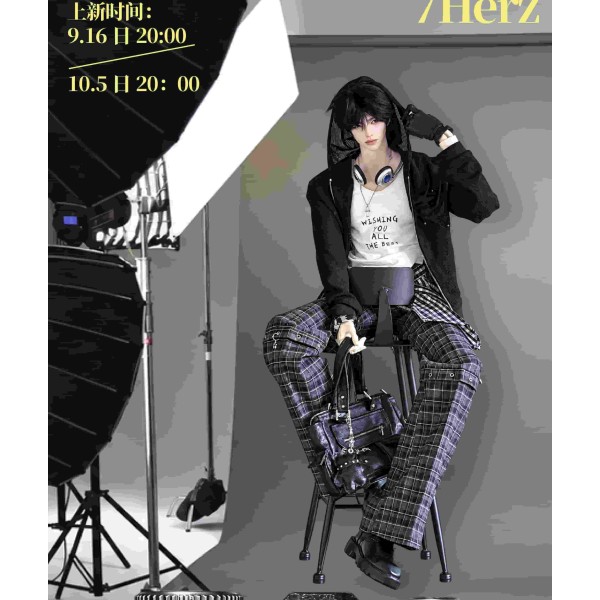 Break the Rules doll outift LIMITED【7Herz】ID75 MSD size doll outfit set Break the Rules doll outift LIMITED【7Herz】ID75 MSD size doll outfit set
