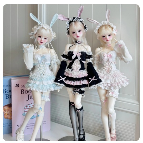 Cup Bunny doll outift LIMITED【甜时物语】MSD 1/4 girl doll outfit set Cup Bunny doll outift LIMITED【甜时物语】MSD 1/4 girl doll outfit set